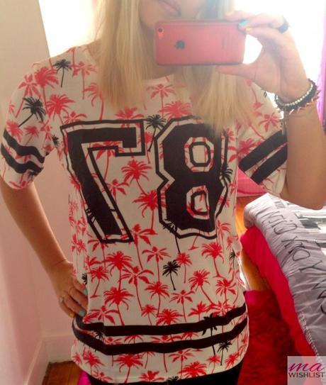 Mon envie mode de la semaine : le T-shirt Football Américain tshirt américain asos plamiers