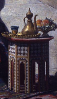 Lecomte_du_Nouy 1874_Le Songe de l'Eunuque_detail table