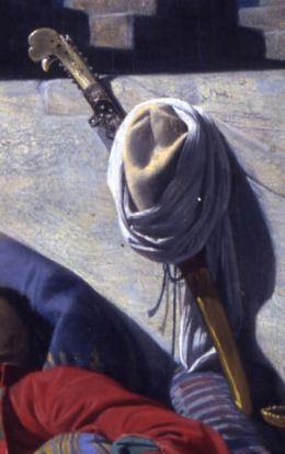 Lecomte_du_Nouy 1874_Le Songe de l'Eunuque_detail sabre