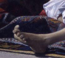 Lecomte_du_Nouy 1874_Le Songe de l'Eunuque_detail doigt