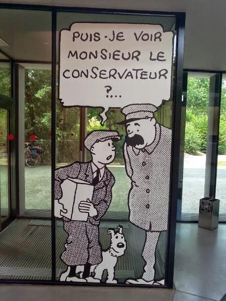Visite au Musée Hergé