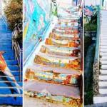 STREET ART : Les plus beaux escaliers du monde !