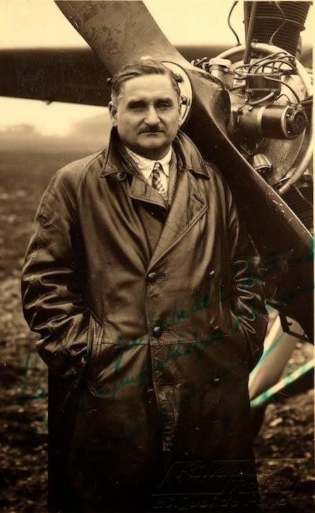 Georges Jacquemart Chef pilote de l'Aéroclub de Normandie en 1937