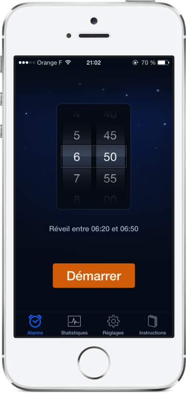 Sleep Cycle alarm clock iphone