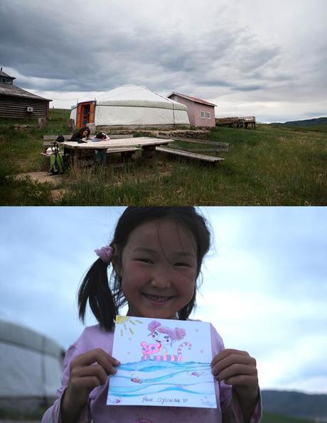 Carnets de coloriage en Mongolie
