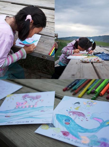 Carnets de coloriage en Mongolie
