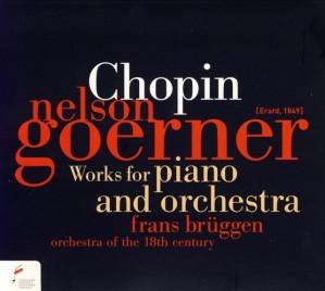 Chopin Œuvres piano & orchestre Goerner Brüggen