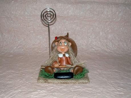 Porte-photo avec p'tite sorcière