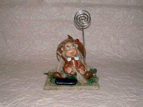 Porte-photo avec p'tite sorcière