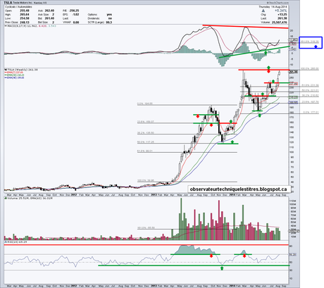 Tesla Motors (TSLA) - 14 août 2013