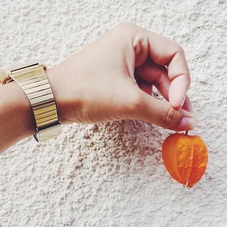 Amour en cage #orange #hand #fruit #ete #hollidays #green #picoftheday #laterpic #vscocam