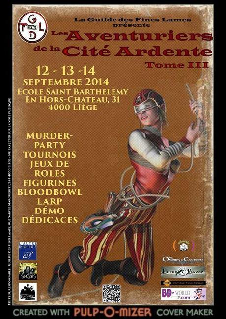 Les Aventuriers de la Cité Ardente Tome 3 aventuriers cite ardente Les Aventuriers de la Cité Ardente Tome 3