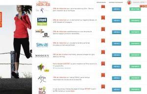 runningheroes.com, courir plus pour gagner plus en maigrissant aussi running-heroes-récompense-gain-partenaires