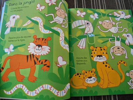 Cahier de jeux de voyage pour les petits