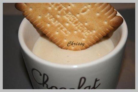 CREME DESSERT AU PETIT BEURRE