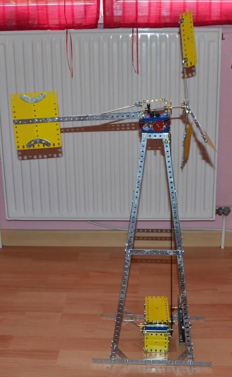 Meccano, Eolienne à moteur mécanique