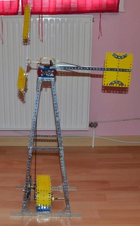 Meccano, Eolienne à moteur mécanique