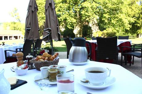 Petit déjeuner dans le parc 