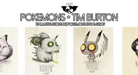 La pokemons version Tim Burton par Hatboy