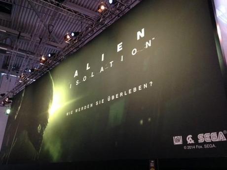 Alien Isolation stand Gamescom