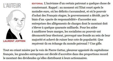 sont passés milliards cadeaux patronat Dans