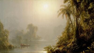 Frederic Edwin Church Morning in the Tropics | Matinée sous les tropiques, vers 1858