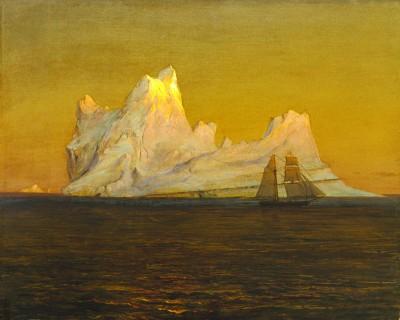 Frederic Edwin Church The Iceberg | L’iceberg, vers 1875