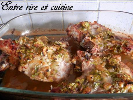 Côtes de porc au miel et gingembre (en marinade) Côtes de porc au miel et gingembre (en marinade)