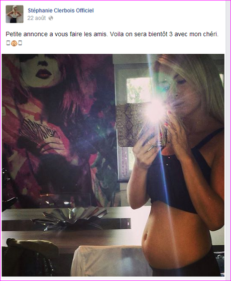  Nabilla enceinte lire Oops