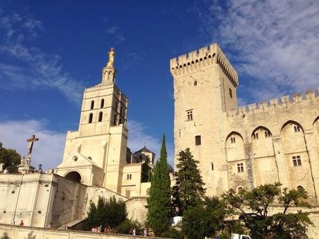 Le palais des Papes d'Avignon...