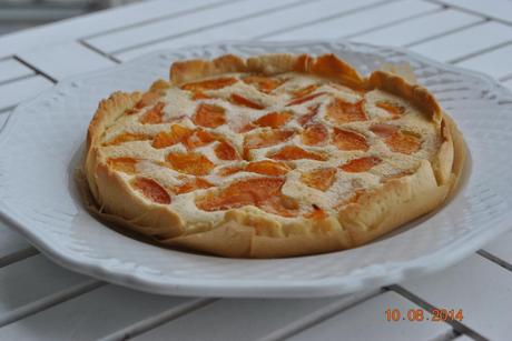 Tarte aux abricots