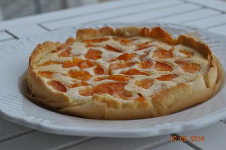 Tarte aux abricots