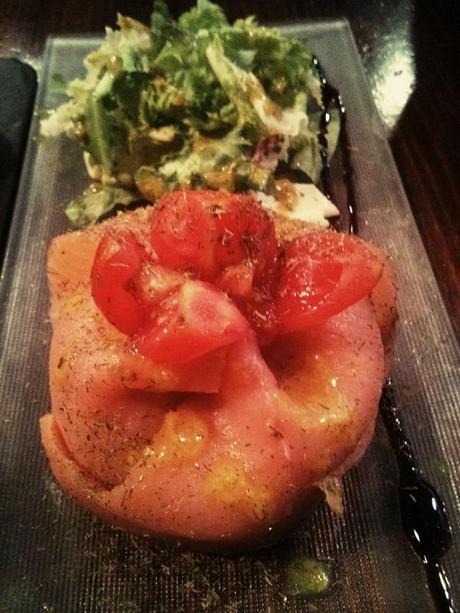 tartare de saumon avocat