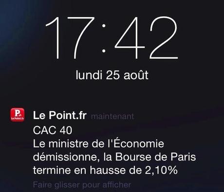 Montebourg enfin efficace !