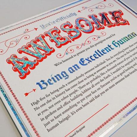 Vous êtes quelqu'un de bien ? Faites le savoir !