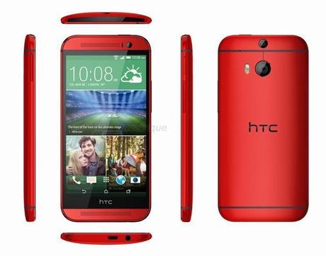Le smartphone HTC One (M8) désormais disponible en rose ou en rouge