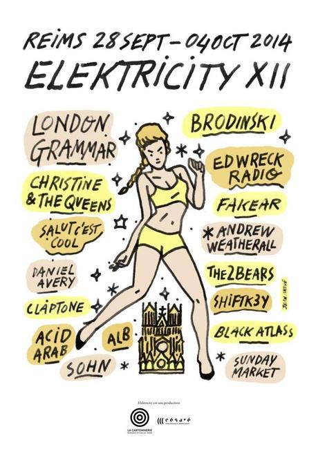 Affiche Elektricity XII REIMS