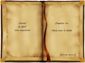 Carnet de bord d'un meurtrier cover Chapitre 16
