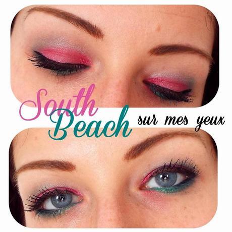 Les couleurs de South Beach sur mes Yeux