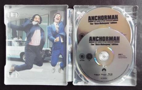 Anchorman, the legend of Ron Burgundy [Blu-ray Steelbook]
