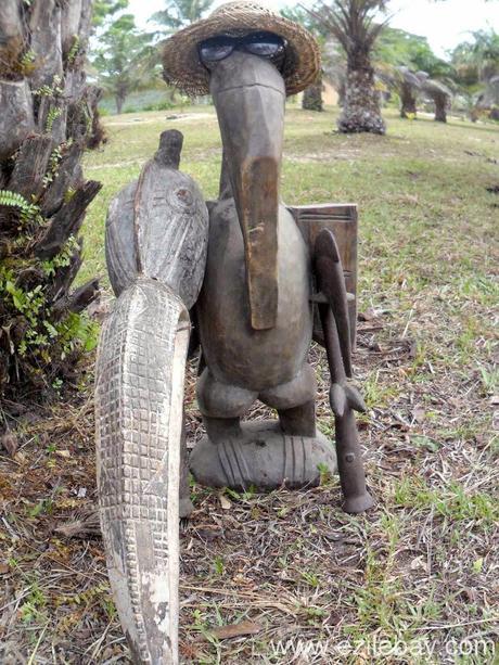 A Ezile bay, calaos en vol, calaos en bois... mais calaos mythiques en Afrique !