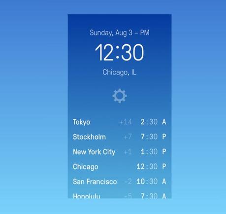 Time Zones, une belle App pour jongler avec les fuseaux horaires sur votre iPhone