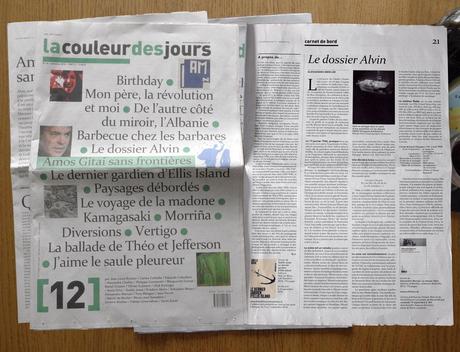 Le dossier Alvin in La Couleur des joursAu sommaire du jo...