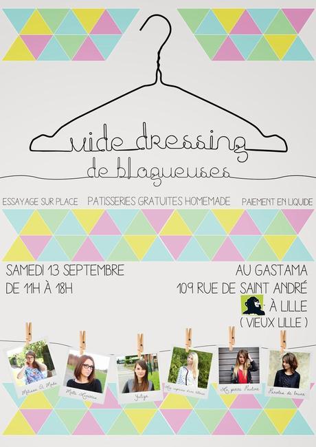 [SAVE THE DATE] VIDE DRESSING - AU GASTAMA / LILLE