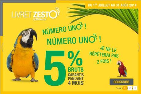 5% sur le livret ZESTO de RCI Banque - Groupe Renault : comment en profiter?