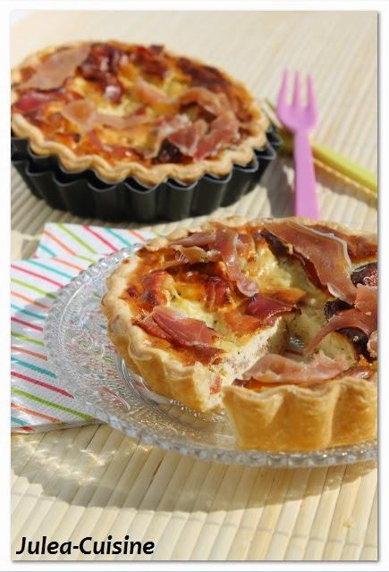 Quiche légère boursin et jambon