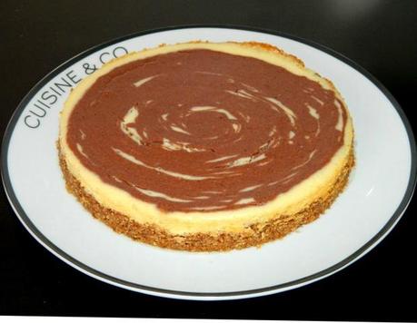 Cheesecake vanille cacao