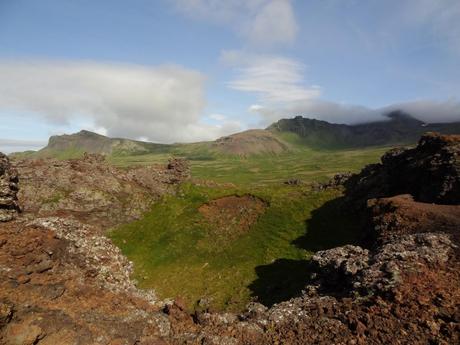 A volcanoe in Iceland