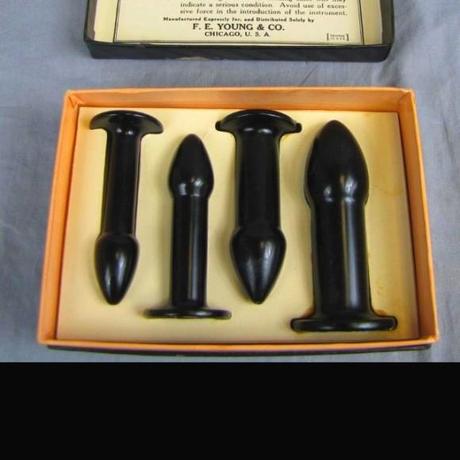 Antique rectal dilators