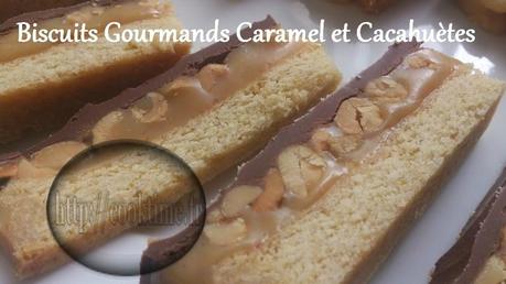 Biscuits Gourmands Caramel et cacahuètes au Thermomix 8
